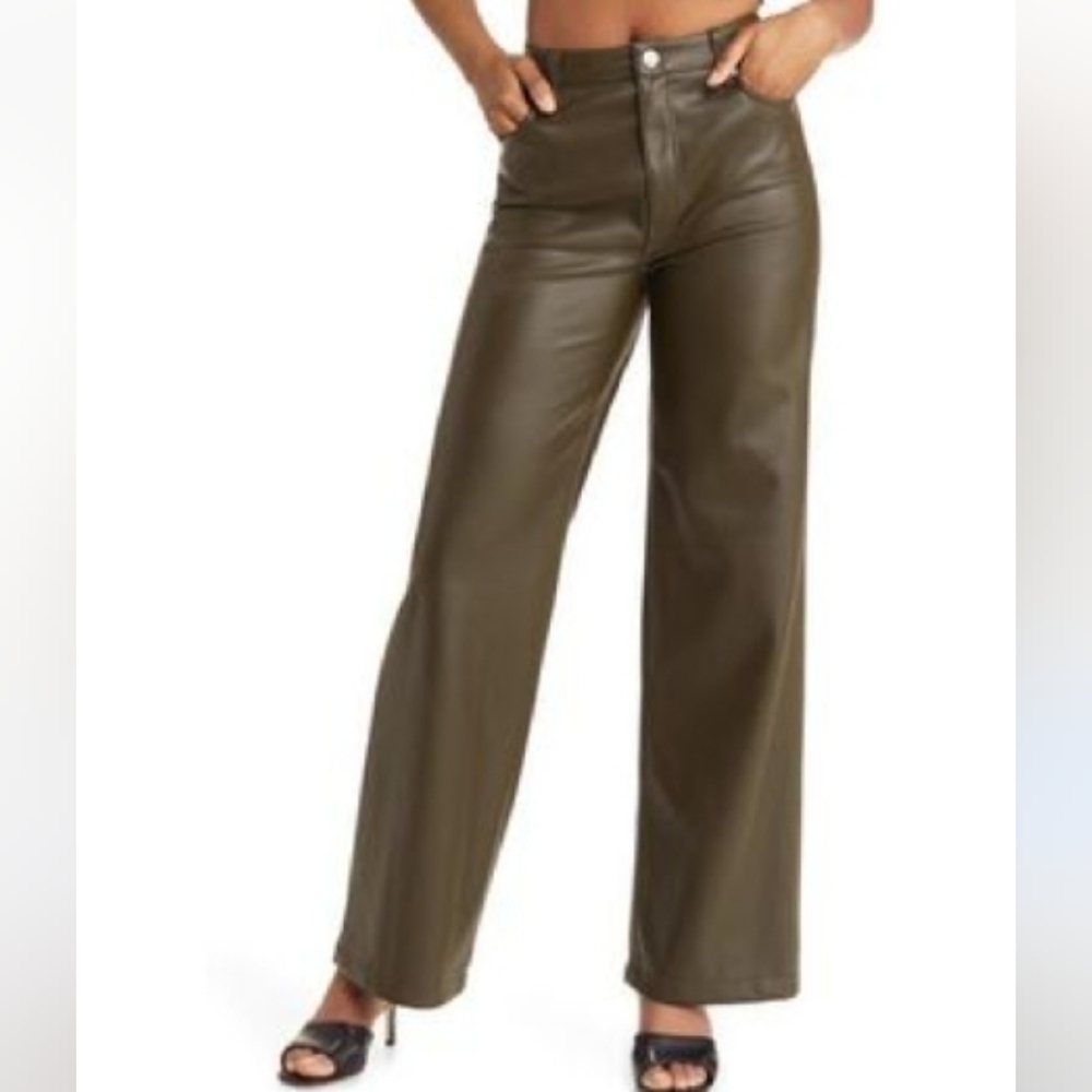 Blank NYC Black Straight Leg Pants